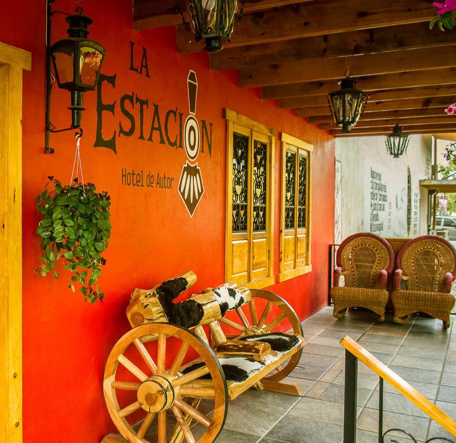 Hotel La Estacion Creel Exterior foto